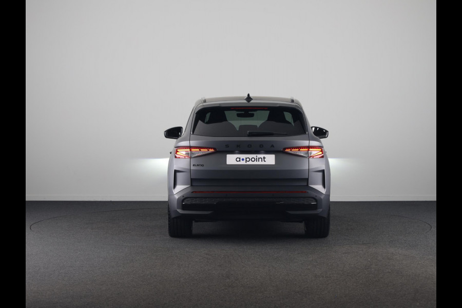 Škoda Elroq 85x RS 340pk 4x4 | Matt Grey | 340 PK | Warmtepomp | Adaptief onderstel | 21" lichtmetaal |