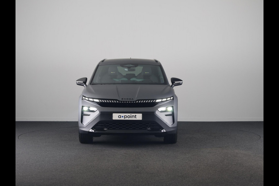 Škoda Elroq 85x RS 340pk 4x4 | Matt Grey | 340 PK | Warmtepomp | Adaptief onderstel | 21" lichtmetaal |