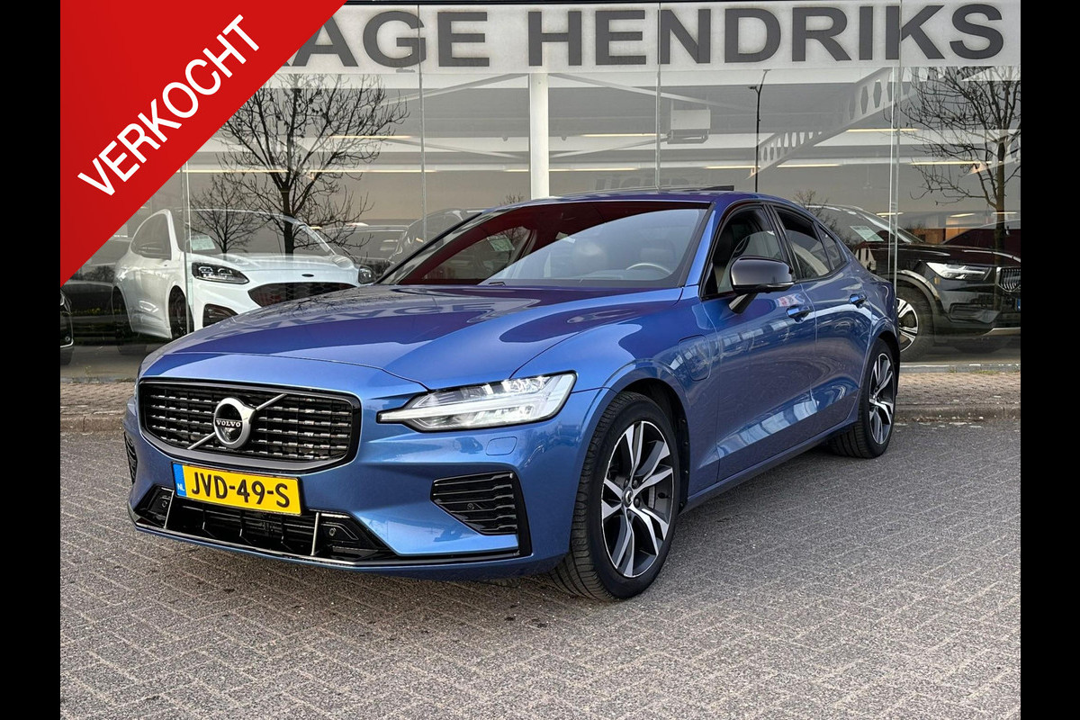 Volvo S60 2.0 Recharge T8 AWD R-Design |  Full Options! | Trekhaak 2000kg | Panorama | Leder | LED |