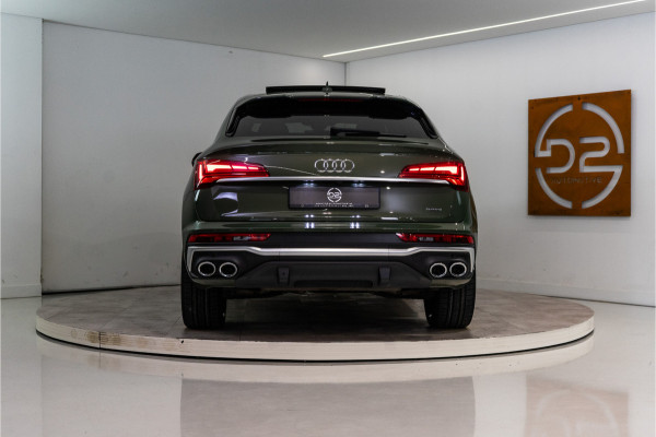 Audi Q5 Sportback 55 TFSI e S Line 367PK | District Green | Pano | Virtual | 21'' | SQ5 Sierstukken | 12 MND Garantie