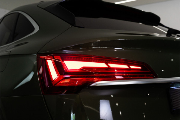 Audi Q5 Sportback 55 TFSI e S Line 367PK | District Green | Pano | Virtual | 21'' | SQ5 Sierstukken | 12 MND Garantie
