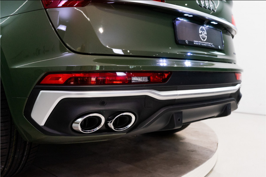 Audi Q5 Sportback 55 TFSI e S Line 367PK | District Green | Pano | Virtual | 21'' | SQ5 Sierstukken | 12 MND Garantie