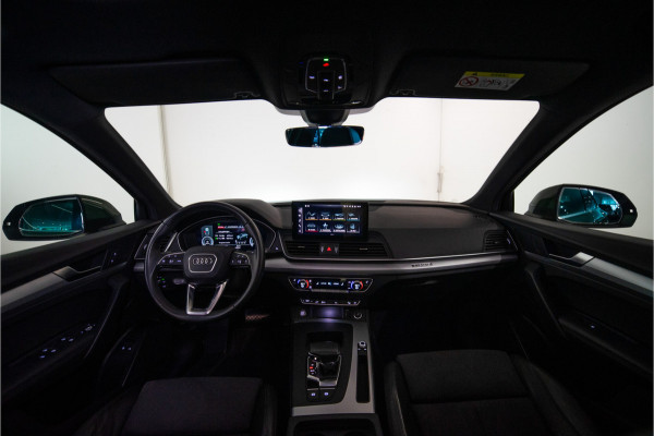 Audi Q5 Sportback 55 TFSI e S Line 367PK | District Green | Pano | Virtual | 21'' | SQ5 Sierstukken | 12 MND Garantie