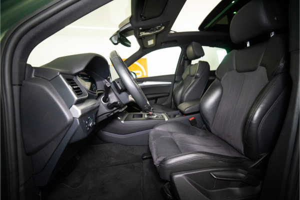 Audi Q5 Sportback 55 TFSI e S Line 367PK | District Green | Pano | Virtual | 21'' | SQ5 Sierstukken | 12 MND Garantie
