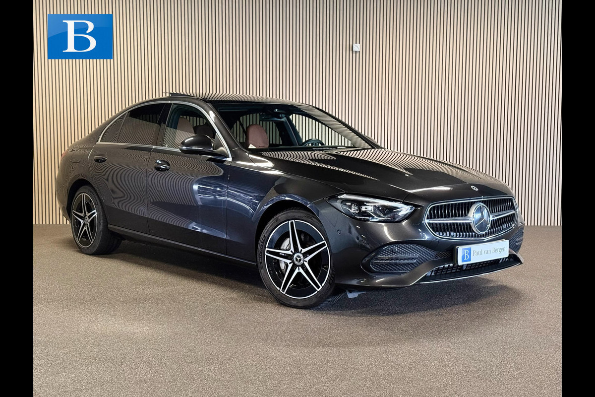 Mercedes-Benz C-Klasse 300e Avantgarde-SOH 99%-PANORAMA-CAMERA-DODE HOEK-APPLE CARPLAY-COMPLEET