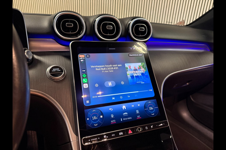 Mercedes-Benz C-Klasse 300e Avantgarde-SOH 99%-PANORAMA-CAMERA-DODE HOEK-APPLE CARPLAY-COMPLEET