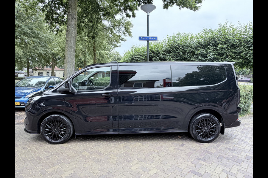 Ford Transit Custom 320 2.0 TDCI L2H1 Dubbel cabine Black Edition 19 inch, Stoelverwarming, Carplay, etc Snoeks Luxe dubbele cabine met alle opties