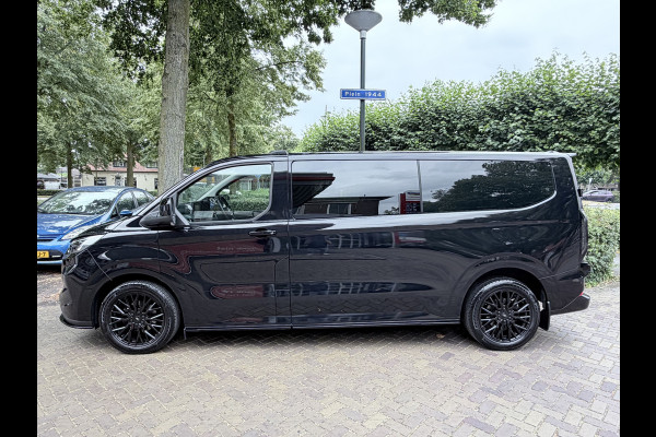 Ford Transit Custom 320 2.0 TDCI L2H1 Dubbel cabine Black Edition 19 inch, Stoelverwarming, Carplay, etc Snoeks Luxe dubbele cabine met alle opties