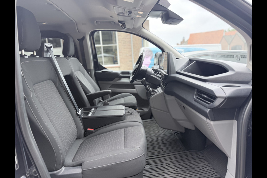 Ford Transit Custom 320 2.0 TDCI L2H1 Dubbel cabine Black Edition 19 inch, Stoelverwarming, Carplay, etc Snoeks Luxe dubbele cabine met alle opties