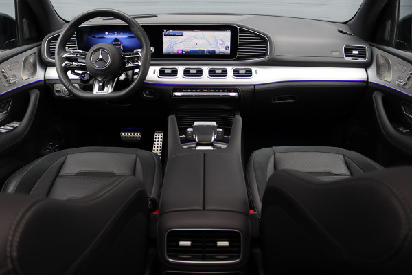 Mercedes-Benz GLE AMG 53 Hybrid 4MATIC+ Premium+ | Luchtvering | Stoelventilatie | Massage | Trekhaak | Burmester | Vlakkenverwarming | Soft-Close | Surround Camera | Nappa Leder | HUD |