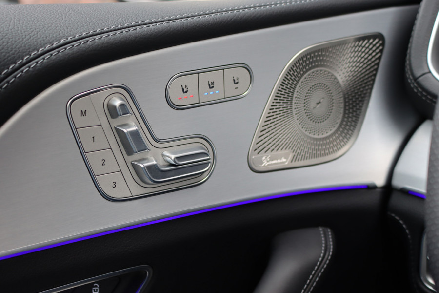 Mercedes-Benz GLE AMG 53 Hybrid 4MATIC+ Premium+ | Luchtvering | Stoelventilatie | Massage | Trekhaak | Burmester | Vlakkenverwarming | Soft-Close | Surround Camera | Nappa Leder | HUD |