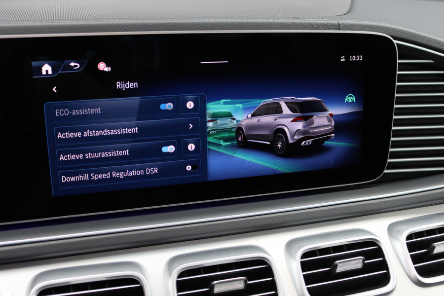 Mercedes-Benz GLE AMG 53 Hybrid 4MATIC+ Premium+ | Luchtvering | Stoelventilatie | Massage | Trekhaak | Burmester | Vlakkenverwarming | Soft-Close | Surround Camera | Nappa Leder | HUD |