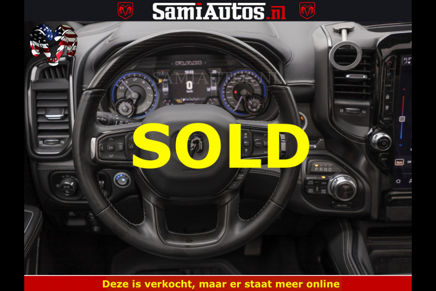 Dodge Ram 1500 LIMITED NIGHT | BOM VOL | HUD | MWK | LUCHTVERING | PANODAK | 5.7 V8 HEMI 402PK | DC | DUBBELE CABINE | 5 PERSOONS | GRIJSKENTEKEN PICK UP | DASHCAM | ALARM | OPEN UITLAAT KLEP | | De specialist in Amerikaanse pick‑ups in Nederland en Europa.