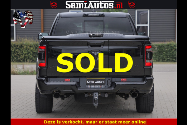 Dodge Ram 1500 LIMITED NIGHT | BOM VOL | HUD | MWK | LUCHTVERING | PANODAK | 5.7 V8 HEMI 402PK | DC | DUBBELE CABINE | 5 PERSOONS | GRIJSKENTEKEN PICK UP | DASHCAM | ALARM | OPEN UITLAAT KLEP | | De specialist in Amerikaanse pick‑ups in Nederland en Europa.