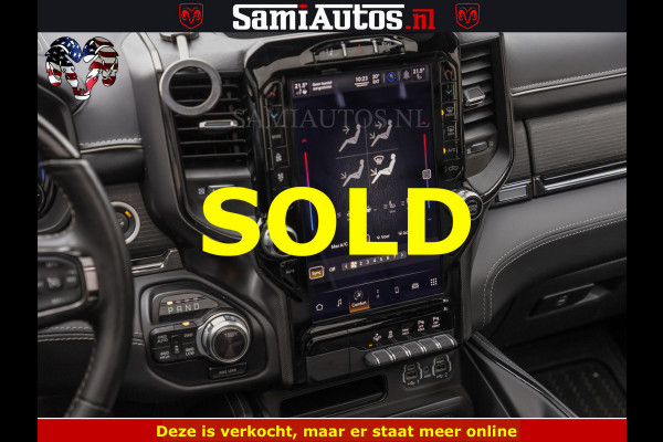 Dodge Ram 1500 LIMITED NIGHT | BOM VOL | HUD | MWK | LUCHTVERING | PANODAK | 5.7 V8 HEMI 402PK | DC | DUBBELE CABINE | 5 PERSOONS | GRIJSKENTEKEN PICK UP | DASHCAM | ALARM | OPEN UITLAAT KLEP | | De specialist in Amerikaanse pick‑ups in Nederland en Europa.