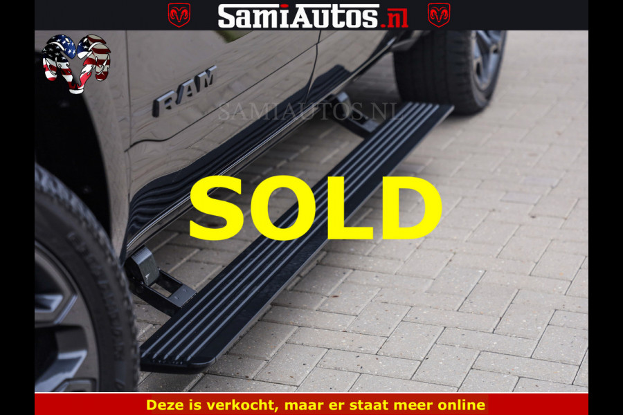 Dodge Ram 1500 LIMITED NIGHT | BOM VOL | HUD | MWK | LUCHTVERING | PANODAK | 5.7 V8 HEMI 402PK | DC | DUBBELE CABINE | 5 PERSOONS | GRIJSKENTEKEN PICK UP | DASHCAM | ALARM | OPEN UITLAAT KLEP | | De specialist in Amerikaanse pick‑ups in Nederland en Europa.