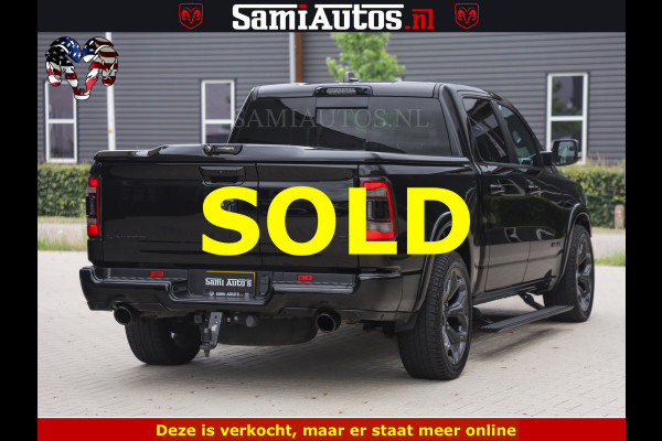 Dodge Ram 1500 LIMITED NIGHT | BOM VOL | HUD | MWK | LUCHTVERING | PANODAK | 5.7 V8 HEMI 402PK | DC | DUBBELE CABINE | 5 PERSOONS | GRIJSKENTEKEN PICK UP | DASHCAM | ALARM | OPEN UITLAAT KLEP | | De specialist in Amerikaanse pick‑ups in Nederland en Europa.