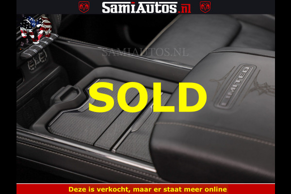 Dodge Ram 1500 LIMITED NIGHT | BOM VOL | HUD | MWK | LUCHTVERING | PANODAK | 5.7 V8 HEMI 402PK | DC | DUBBELE CABINE | 5 PERSOONS | GRIJSKENTEKEN PICK UP | DASHCAM | ALARM | OPEN UITLAAT KLEP | | De specialist in Amerikaanse pick‑ups in Nederland en Europa.