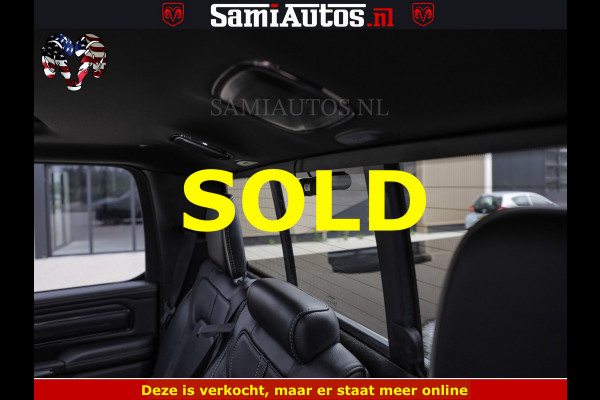 Dodge Ram 1500 LIMITED NIGHT | BOM VOL | HUD | MWK | LUCHTVERING | PANODAK | 5.7 V8 HEMI 402PK | DC | DUBBELE CABINE | 5 PERSOONS | GRIJSKENTEKEN PICK UP | DASHCAM | ALARM | OPEN UITLAAT KLEP | | De specialist in Amerikaanse pick‑ups in Nederland en Europa.
