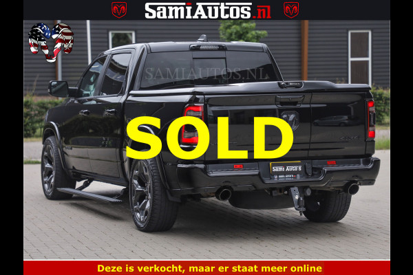 Dodge Ram 1500 LIMITED NIGHT | BOM VOL | HUD | MWK | LUCHTVERING | PANODAK | 5.7 V8 HEMI 402PK | DC | DUBBELE CABINE | 5 PERSOONS | GRIJSKENTEKEN PICK UP | DASHCAM | ALARM | OPEN UITLAAT KLEP | | De specialist in Amerikaanse pick‑ups in Nederland en Europa.