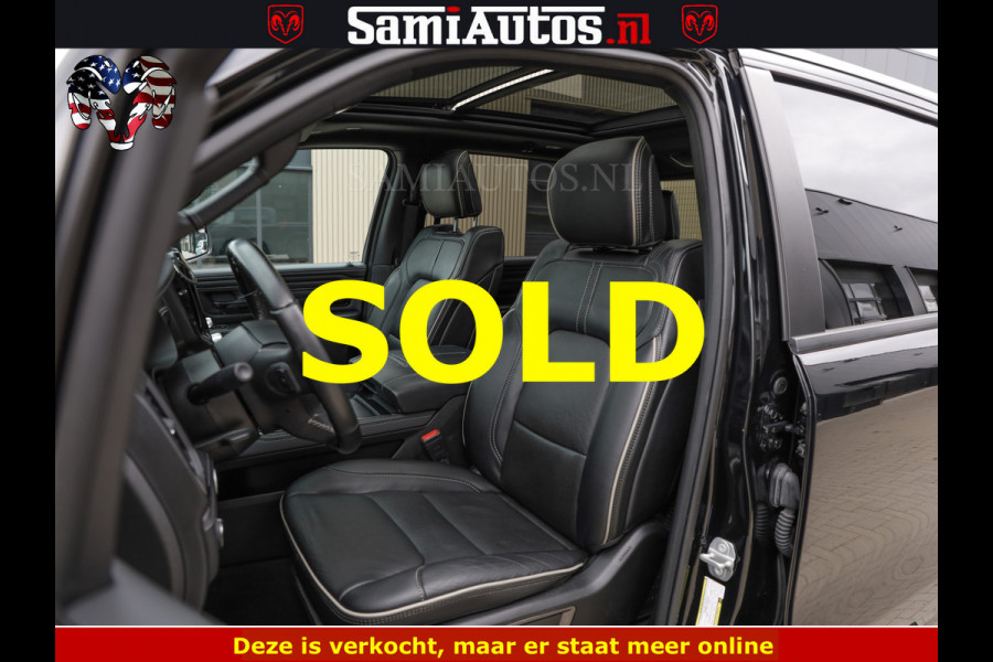 Dodge Ram 1500 LIMITED NIGHT | BOM VOL | HUD | MWK | LUCHTVERING | PANODAK | 5.7 V8 HEMI 402PK | DC | DUBBELE CABINE | 5 PERSOONS | GRIJSKENTEKEN PICK UP | DASHCAM | ALARM | OPEN UITLAAT KLEP | | De specialist in Amerikaanse pick‑ups in Nederland en Europa.
