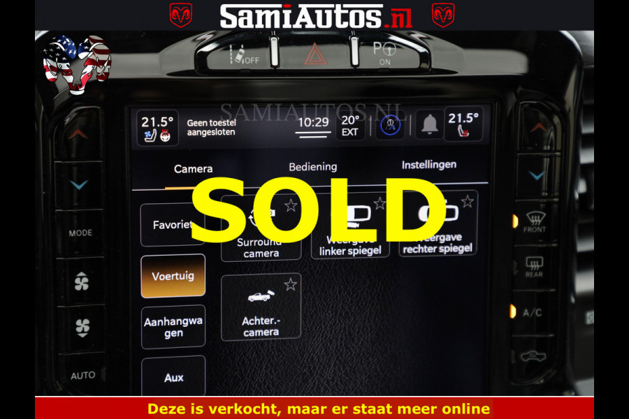 Dodge Ram 1500 LIMITED NIGHT | BOM VOL | HUD | MWK | LUCHTVERING | PANODAK | 5.7 V8 HEMI 402PK | DC | DUBBELE CABINE | 5 PERSOONS | GRIJSKENTEKEN PICK UP | DASHCAM | ALARM | OPEN UITLAAT KLEP | | De specialist in Amerikaanse pick‑ups in Nederland en Europa.