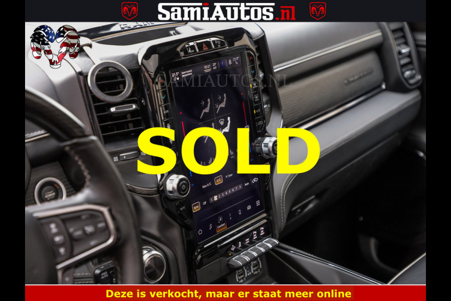 Dodge Ram 1500 LIMITED NIGHT | BOM VOL | HUD | MWK | LUCHTVERING | PANODAK | 5.7 V8 HEMI 402PK | DC | DUBBELE CABINE | 5 PERSOONS | GRIJSKENTEKEN PICK UP | DASHCAM | ALARM | OPEN UITLAAT KLEP | | De specialist in Amerikaanse pick‑ups in Nederland en Europa.
