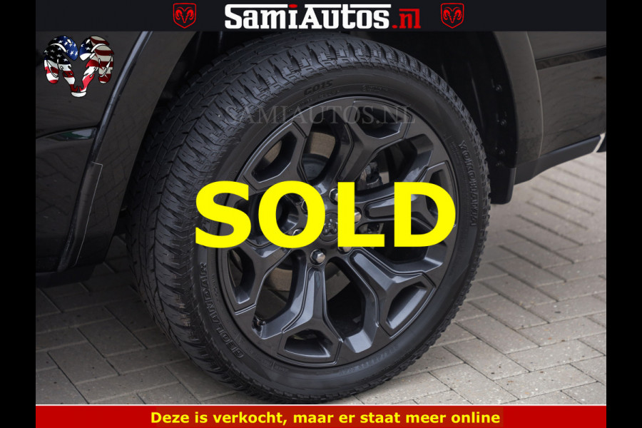 Dodge Ram 1500 LIMITED NIGHT | BOM VOL | HUD | MWK | LUCHTVERING | PANODAK | 5.7 V8 HEMI 402PK | DC | DUBBELE CABINE | 5 PERSOONS | GRIJSKENTEKEN PICK UP | DASHCAM | ALARM | OPEN UITLAAT KLEP | | De specialist in Amerikaanse pick‑ups in Nederland en Europa.