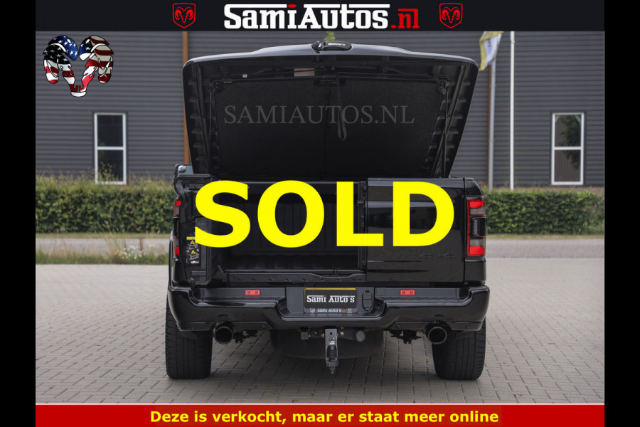Dodge Ram 1500 LIMITED NIGHT | BOM VOL | HUD | MWK | LUCHTVERING | PANODAK | 5.7 V8 HEMI 402PK | DC | DUBBELE CABINE | 5 PERSOONS | GRIJSKENTEKEN PICK UP | DASHCAM | ALARM | OPEN UITLAAT KLEP | | De specialist in Amerikaanse pick‑ups in Nederland en Europa.