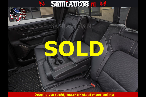 Dodge Ram 1500 LIMITED NIGHT | BOM VOL | HUD | MWK | LUCHTVERING | PANODAK | 5.7 V8 HEMI 402PK | DC | DUBBELE CABINE | 5 PERSOONS | GRIJSKENTEKEN PICK UP | DASHCAM | ALARM | OPEN UITLAAT KLEP | | De specialist in Amerikaanse pick‑ups in Nederland en Europa.