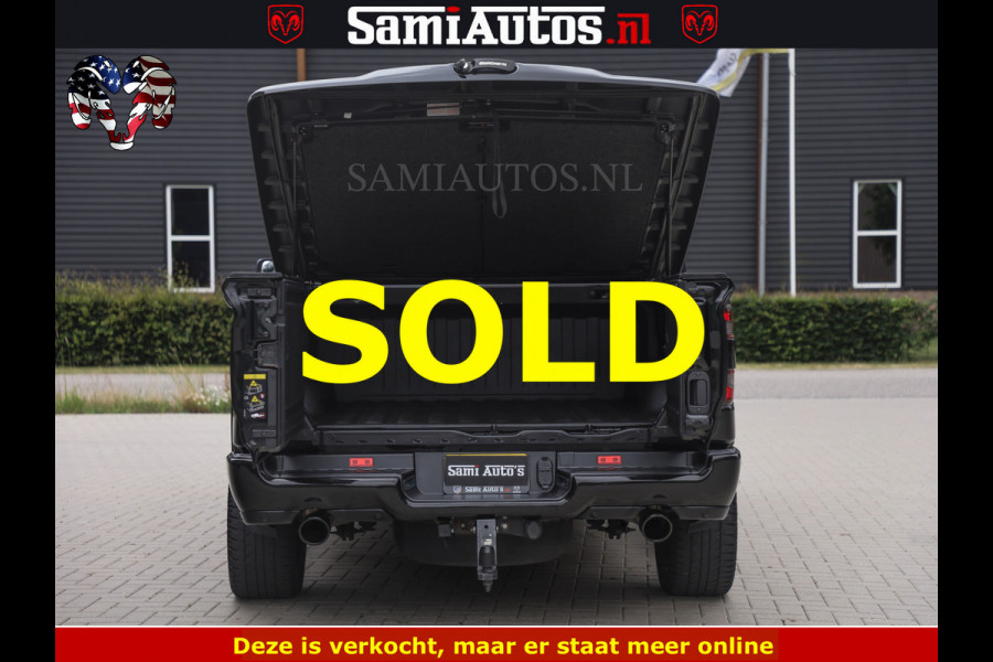 Dodge Ram 1500 LIMITED NIGHT | BOM VOL | HUD | MWK | LUCHTVERING | PANODAK | 5.7 V8 HEMI 402PK | DC | DUBBELE CABINE | 5 PERSOONS | GRIJSKENTEKEN PICK UP | DASHCAM | ALARM | OPEN UITLAAT KLEP | | De specialist in Amerikaanse pick‑ups in Nederland en Europa.