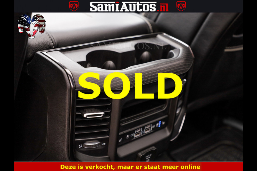 Dodge Ram 1500 LIMITED NIGHT | BOM VOL | HUD | MWK | LUCHTVERING | PANODAK | 5.7 V8 HEMI 402PK | DC | DUBBELE CABINE | 5 PERSOONS | GRIJSKENTEKEN PICK UP | DASHCAM | ALARM | OPEN UITLAAT KLEP | | De specialist in Amerikaanse pick‑ups in Nederland en Europa.