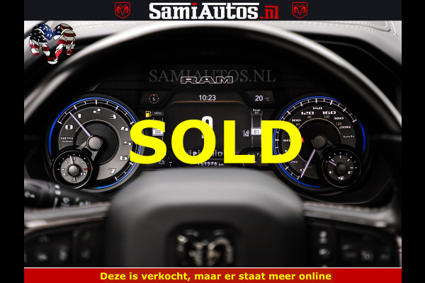 Dodge Ram 1500 LIMITED NIGHT | BOM VOL | HUD | MWK | LUCHTVERING | PANODAK | 5.7 V8 HEMI 402PK | DC | DUBBELE CABINE | 5 PERSOONS | GRIJSKENTEKEN PICK UP | DASHCAM | ALARM | OPEN UITLAAT KLEP | | De specialist in Amerikaanse pick‑ups in Nederland en Europa.