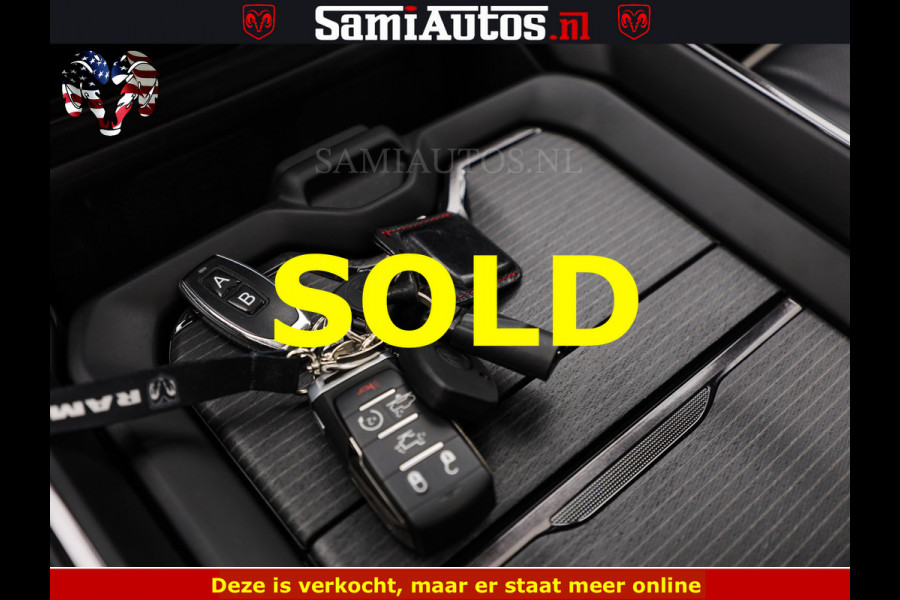 Dodge Ram 1500 LIMITED NIGHT | BOM VOL | HUD | MWK | LUCHTVERING | PANODAK | 5.7 V8 HEMI 402PK | DC | DUBBELE CABINE | 5 PERSOONS | GRIJSKENTEKEN PICK UP | DASHCAM | ALARM | OPEN UITLAAT KLEP | | De specialist in Amerikaanse pick‑ups in Nederland en Europa.