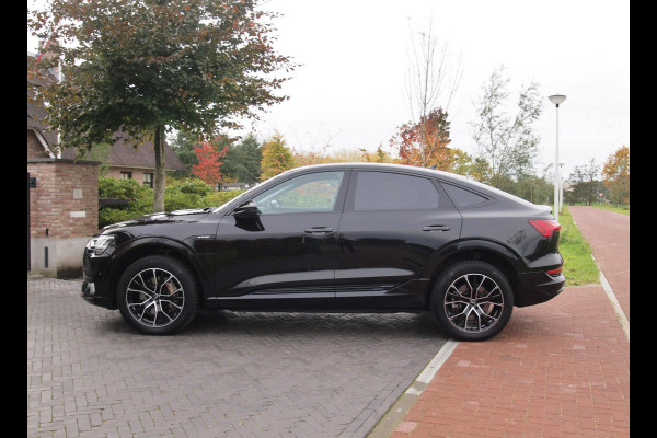 Audi e-tron Sportback 55 quattro edition 95 kWh | SOH 92% | DAB | Black Optic | Parkeersensoren | NL-Auto |