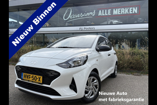 Hyundai i10 1.0 Comfort Achteruitrijcamera - Airco - Navigatie - Parkeersensoren achter - Cruise control - Radio - Led verlichting - Fabrieksgarantie
