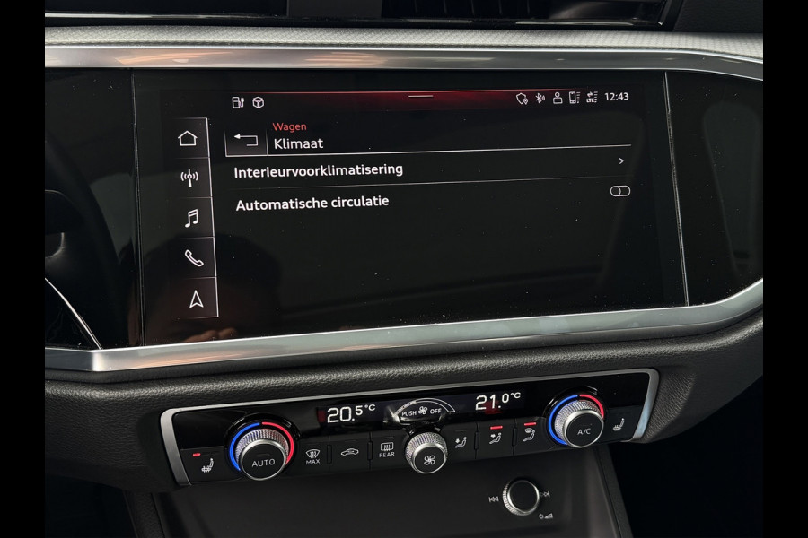 Audi Q3 Sportback 45 TFSI e S-line | Pano | Camera | LED | Black Optic | 20 inch | ACC | Navi | Dealer onderhouden