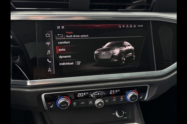 Audi Q3 Sportback 45 TFSI e S-line | Pano | Camera | LED | Black Optic | 20 inch | ACC | Navi | Dealer onderhouden