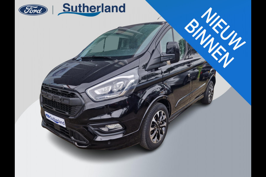 Ford Transit Custom 320 2.0 TDCI L1H1 Sport | 185PK! | ZEER NETTE AUTO! | Bi-Xenon | Winterpack | Navigatie | Camera achter | Led dagrijverlichting | Raptor grille | Leder/stof bekleding