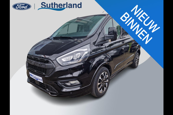 Ford Transit Custom 320 2.0 TDCI L1H1 Sport | 185PK! | ZEER NETTE AUTO! | Bi-Xenon | Winterpack | Navigatie | Camera achter | Led dagrijverlichting | Raptor grille | Leder/stof bekleding