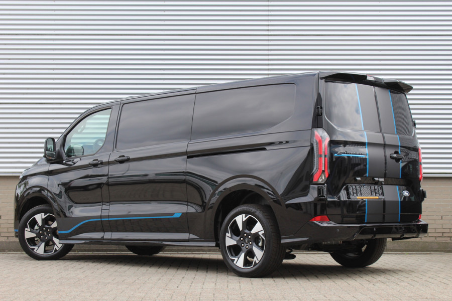 Ford E-Transit Custom 340 L2H1 Sport 71 kWh | NIEUW | Dubbele schuifdeur | B&O | Adaptieve Cruise | 360 Camera