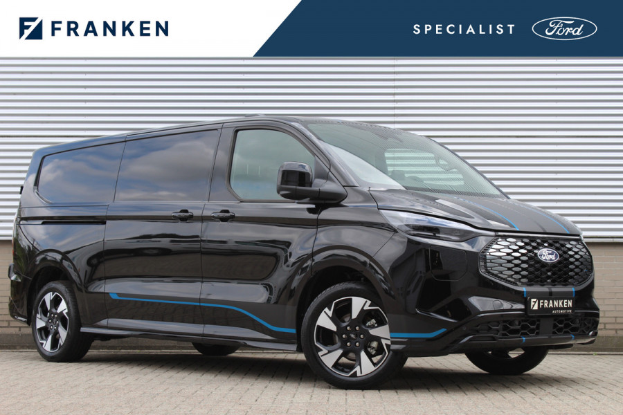 Ford E-Transit Custom 340 L2H1 Sport 71 kWh | NIEUW | Dubbele schuifdeur | B&O | Adaptieve Cruise | 360 Camera