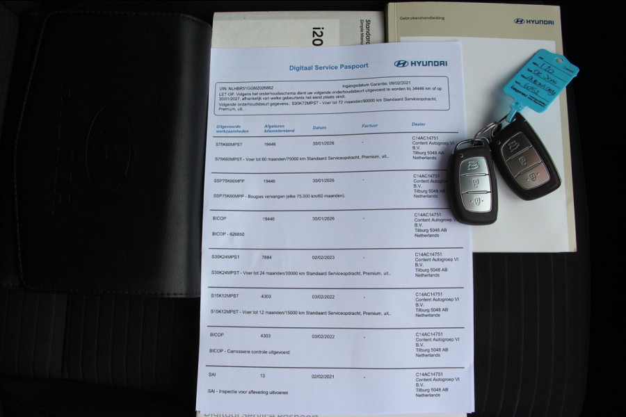 Hyundai i20 1.0 T-GDI Premium NL Auto | 1e eigenaar | Navi | ECC | Camera | ACC | BLISS | CarPlay | LMV16'' | Trekhaak