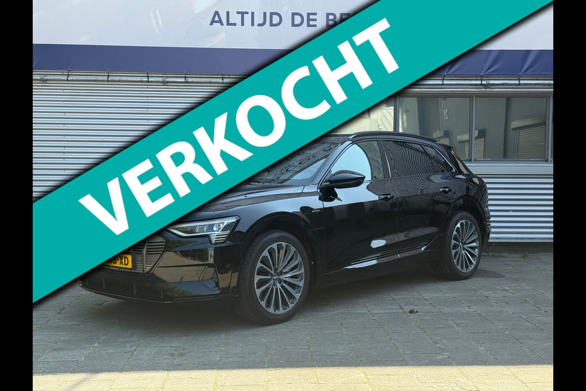 Audi e-tron E-tron 55 quattro advanced S Line 95 kWh 89,01% SOH l Trekhaak l VDOH l Alarm l