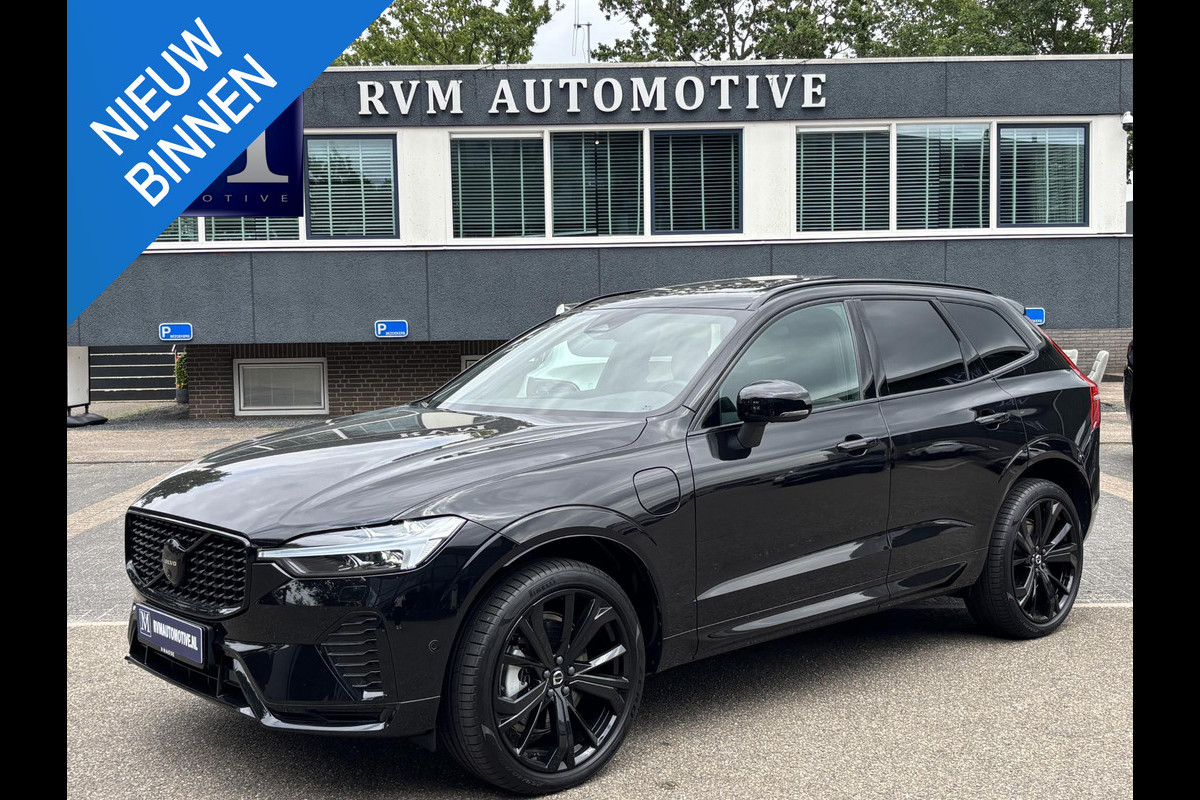 Volvo XC60 2.0 T6 Plug-in hybrid AWD Plus Black Edition 360 CAMERA | PANO | PREMIUM AUDIO | ELEK. STOELEN | ELEK. ACHTERKLEP | ADAP. CRUISE |