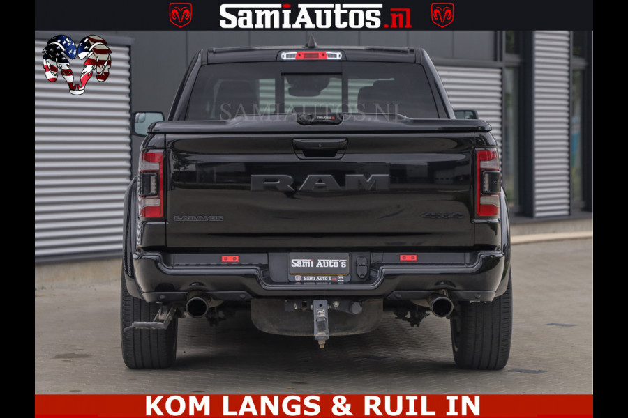 Dodge Ram DE DONDER | 5.7 V8 HEMI | BRONZE BREDE WIELEN | WIDE BODY | OPEN UITLAAT KLEP | ZEER DIK | DUBBELE CABINE | DC | 5 PERSOONS | GRIJS KENETEKEN | BJ 2023 44000KM | FULL LED VERLICHTING | MEGA DIK |