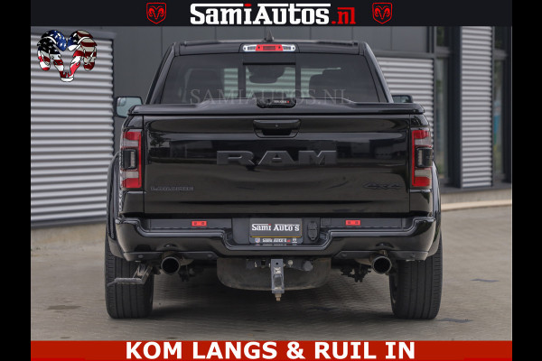 Dodge Ram DE DONDER | 5.7 V8 HEMI | BRONZE BREDE WIELEN | WIDE BODY | OPEN UITLAAT KLEP | ZEER DIK | DUBBELE CABINE | DC | 5 PERSOONS | GRIJS KENETEKEN | BJ 2023 44000KM | FULL LED VERLICHTING | MEGA DIK |