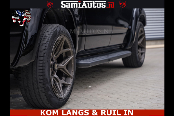 Dodge Ram DE DONDER | 5.7 V8 HEMI | BRONZE BREDE WIELEN | WIDE BODY | OPEN UITLAAT KLEP | ZEER DIK | DUBBELE CABINE | DC | 5 PERSOONS | GRIJS KENETEKEN | BJ 2023 44000KM | FULL LED VERLICHTING | MEGA DIK |