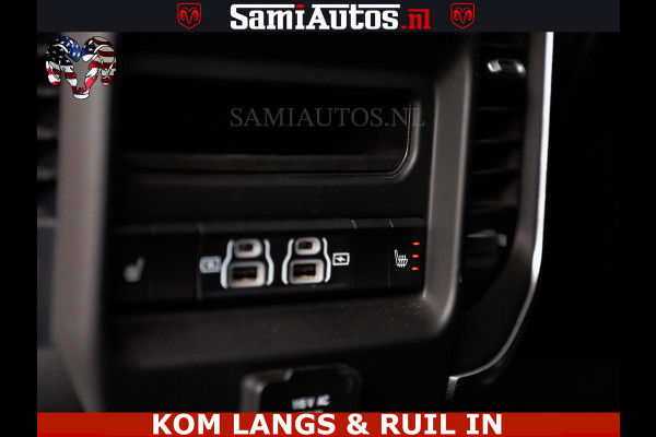 Dodge Ram DE DONDER | 5.7 V8 HEMI | BRONZE BREDE WIELEN | WIDE BODY | OPEN UITLAAT KLEP | ZEER DIK | DUBBELE CABINE | DC | 5 PERSOONS | GRIJS KENETEKEN | BJ 2023 44000KM | FULL LED VERLICHTING | MEGA DIK |