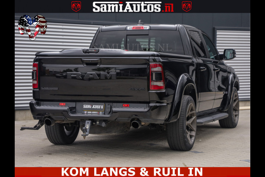 Dodge Ram DE DONDER | 5.7 V8 HEMI | BRONZE BREDE WIELEN | WIDE BODY | OPEN UITLAAT KLEP | ZEER DIK | DUBBELE CABINE | DC | 5 PERSOONS | GRIJS KENETEKEN | BJ 2023 44000KM | FULL LED VERLICHTING | MEGA DIK |